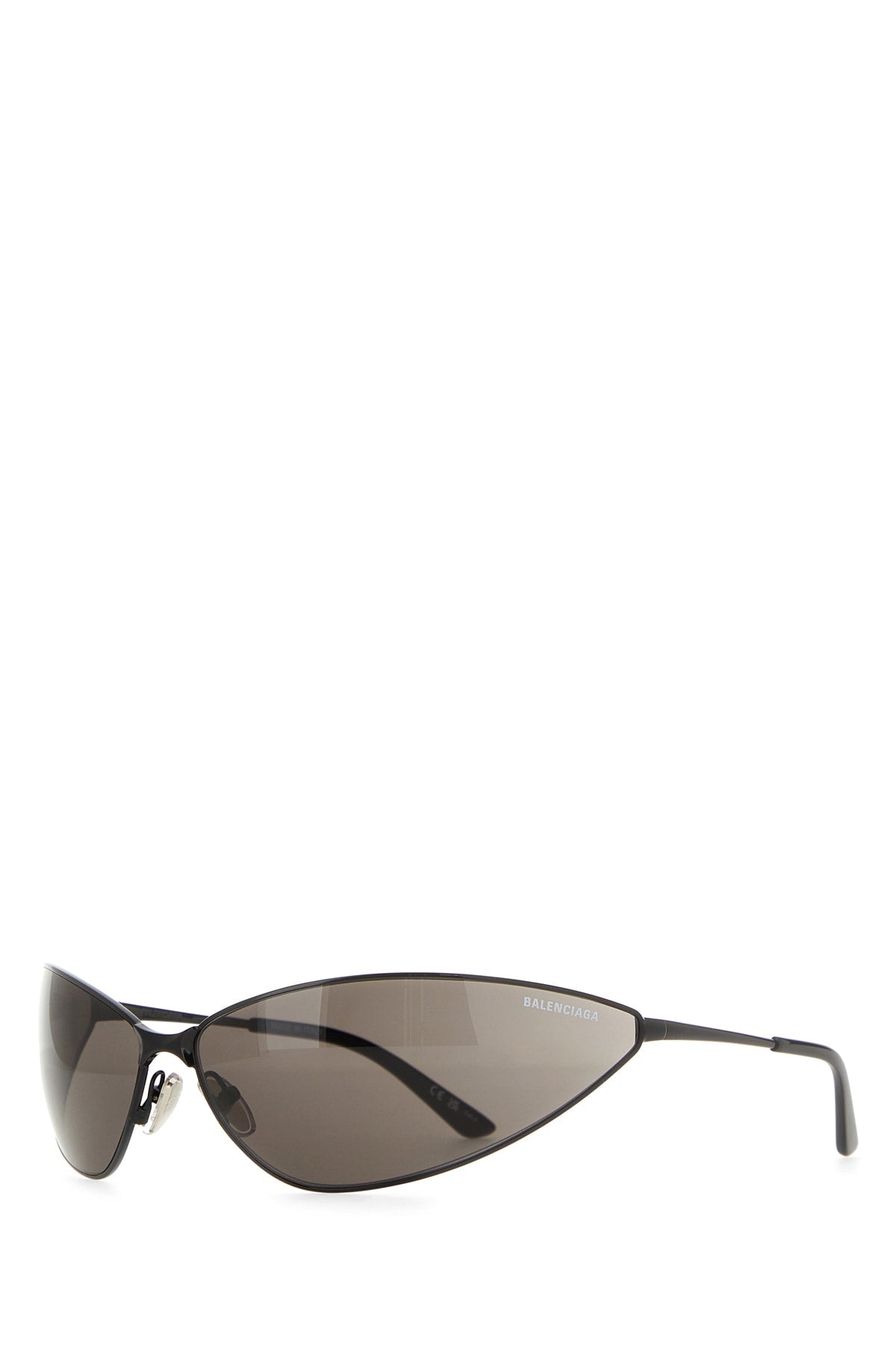 BALENCIAGA Sleek Black Mini Sunglasses for Men