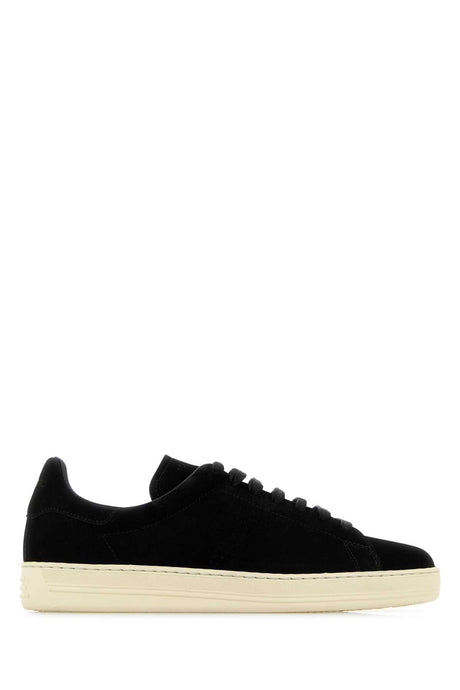 TOM FORD Black Suede Sneaker