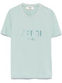 FENDI FENDI ROME COTTON T-SHIRT