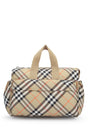 BURBERRY JR Mini Checkered Crossbody Handbag for Kids