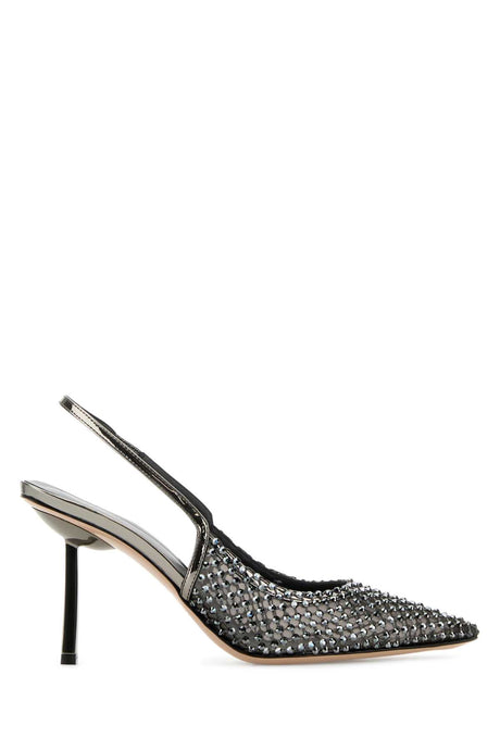 LE SILLA Embellished Mesh Gilda Pumps - 9 cm Heels