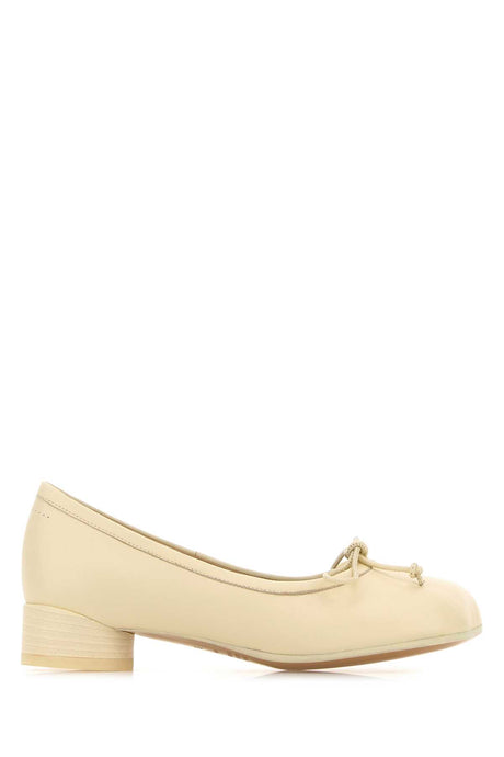 MM6 MAISON MARGIELA Elegant Leather Ballerinas for Women