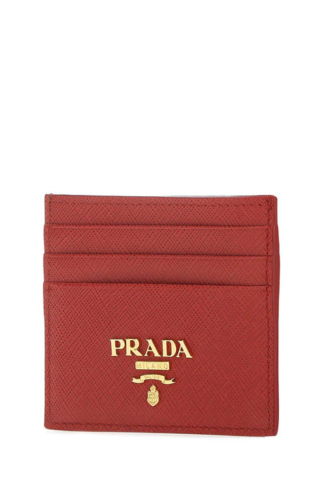 PRADA Mini Leather Card Holder