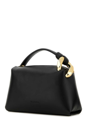 JW ANDERSON Black Leather Medium Corner Handbag