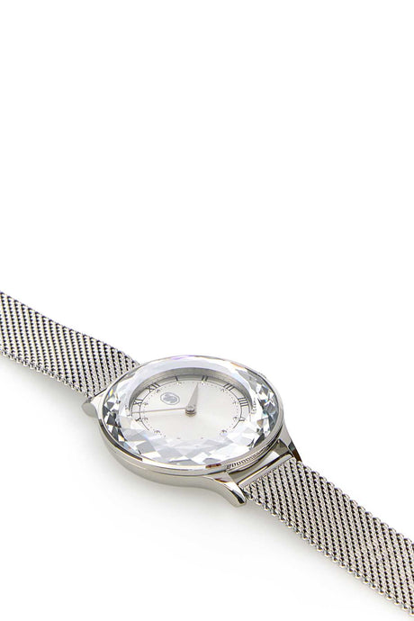 SWAROVSKI Elegant Silver Metal Octea Nova Watch - 40mm