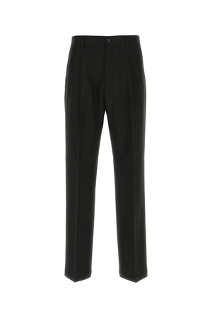 BURBERRY Classic Black Wool Pants for Men