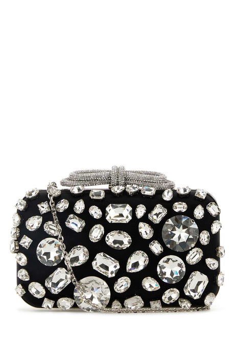 MACH&MACH Elegant Mini Satin Clutch Bag - 19cm x 10cm