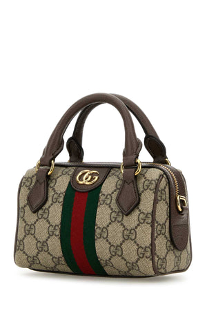 GUCCI Super Mini GG Supreme Fabric Handbag