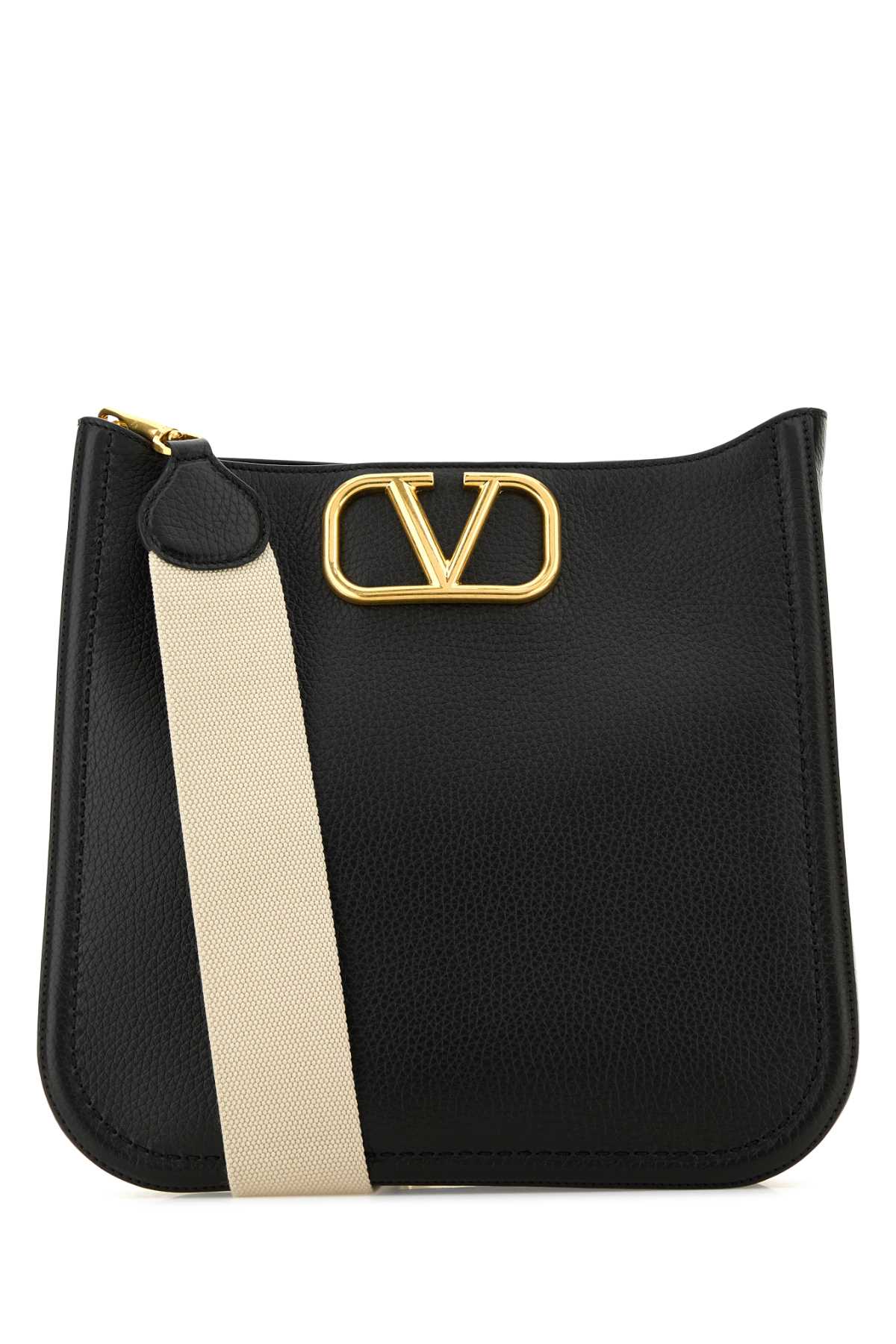 VALENTINO GARAVANI Mini Leather Alltime Shoulder Handbag - 30 cm x 27 cm x 10 cm