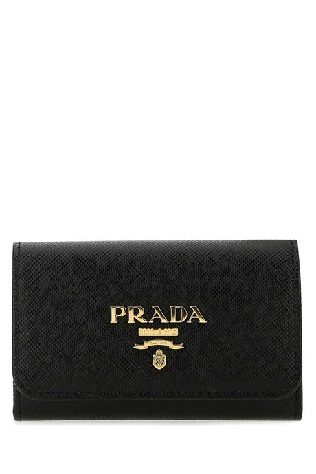 PRADA Mini Leather Key Ring Case