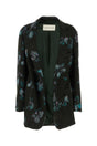 DRIES VAN NOTEN Printed Satin Blazer