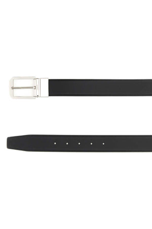 ZEGNA Reversible Leather Belt - 4 cm Height