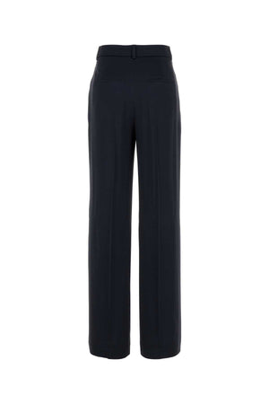 ALBERTA FERRETTI Wide-Leg Satin Pants for Women