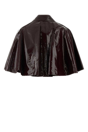 CHLOE Cozy Chocolate Cotton Cape