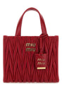 MIU MIU Mini Red Nappa Leather Handbag