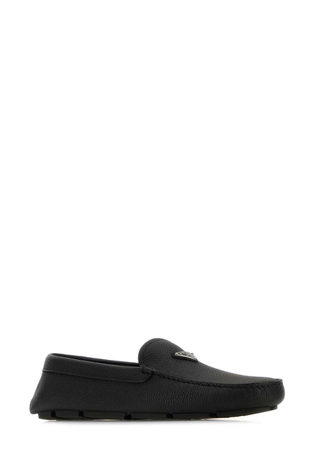 PRADA Elegant Deer Leather Loafers for Men