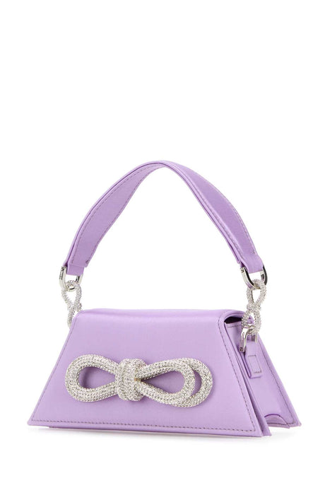 MACH&MACH Mini Lilac Satin Handbag