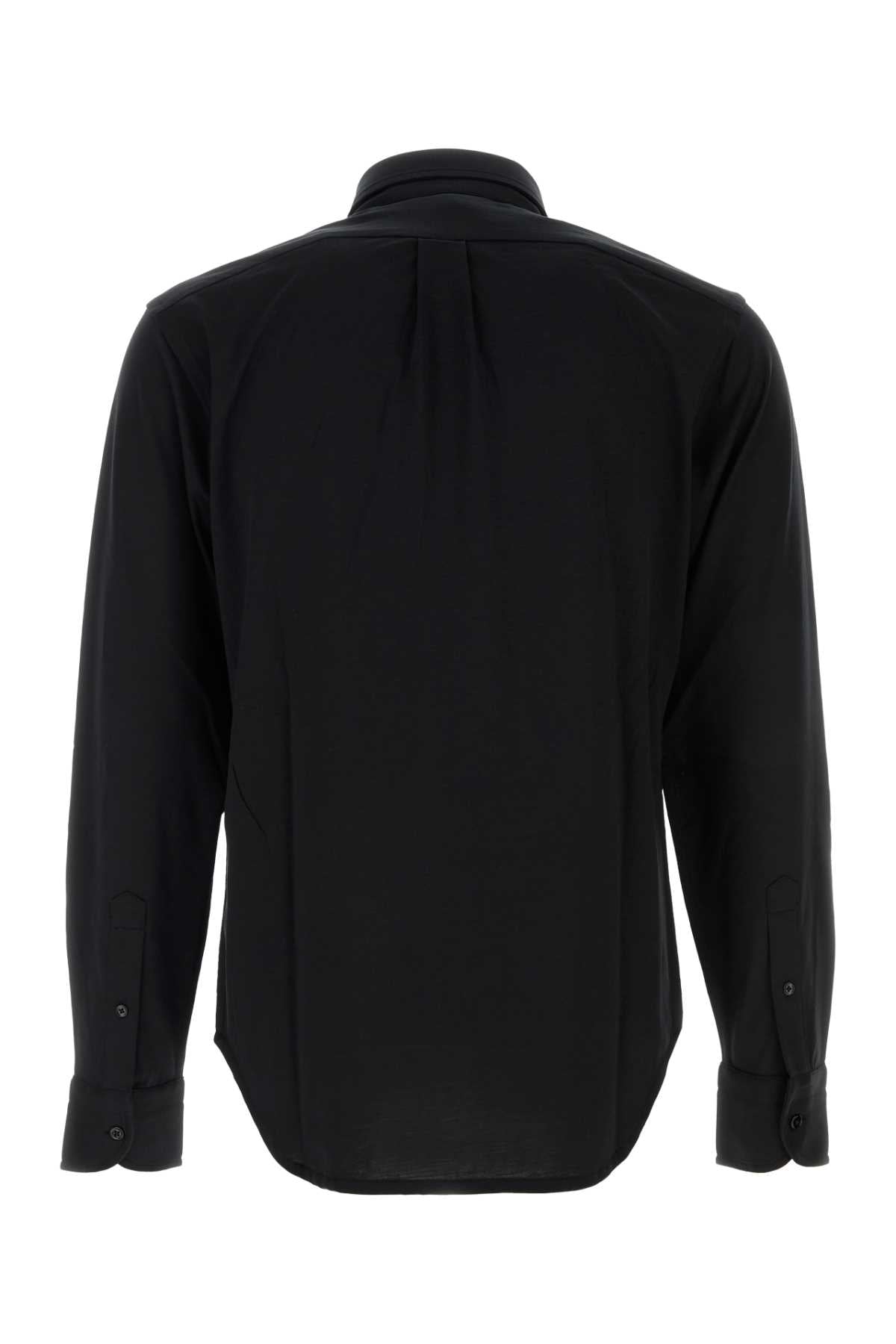 TOM FORD Sophisticated Black Silk Blend Shirt for Men