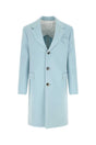 BOTTEGA VENETA Pastel Light-Blue Tricotine Jacket for Women