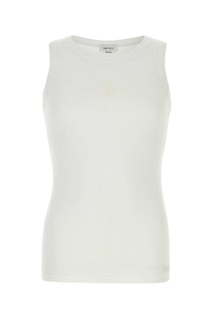 ALEXANDER MCQUEEN Stretch Cotton Tank Top