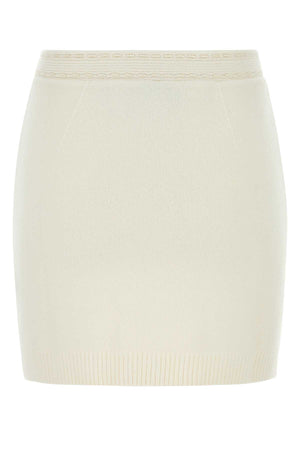 FENDI Chic Cashmere Blend Mini Skirt for Women