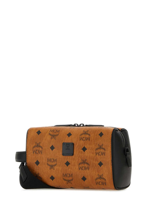 MCM Mini Printed Canvas Crossbody Handbag