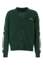 AMIRI Dark Green Cotton Cardigan for Men