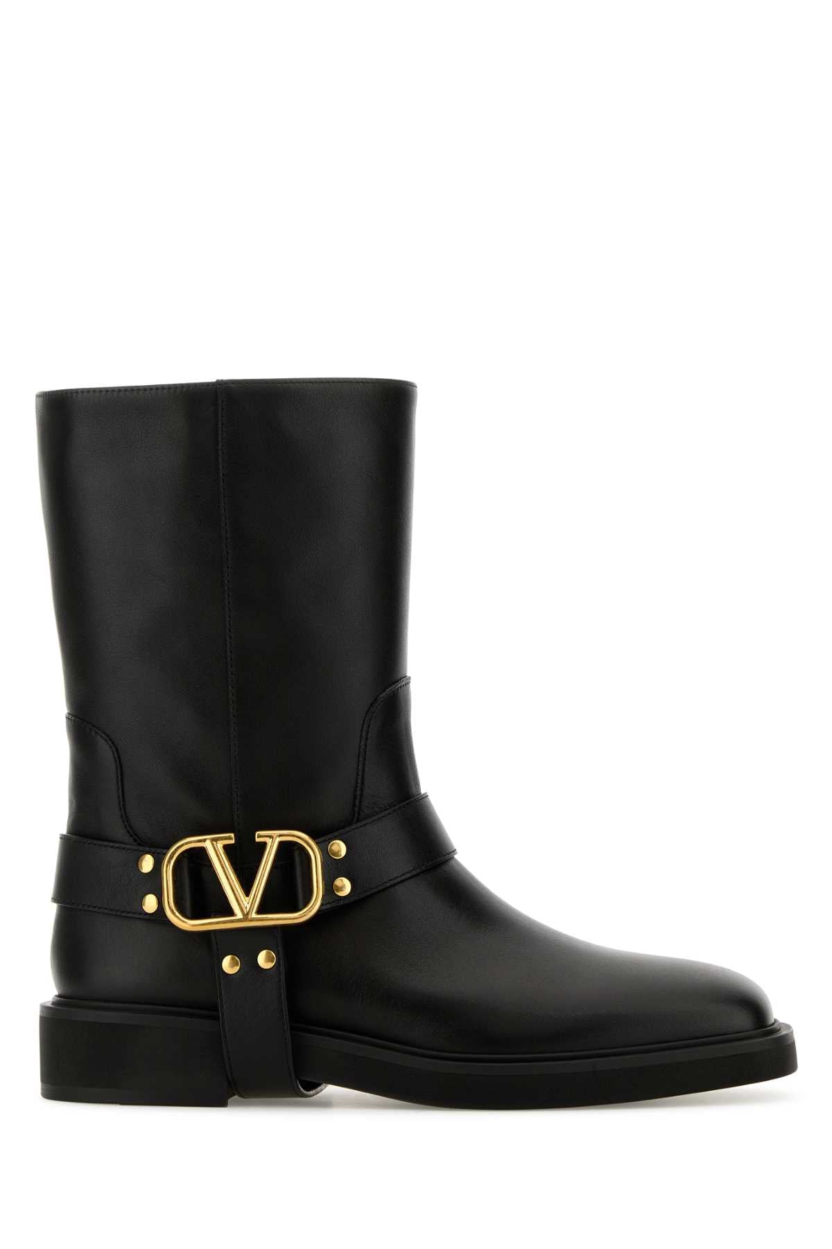 VALENTINO GARAVANI Chic Leather Boots for Women