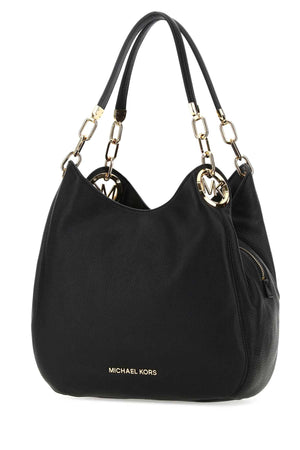 MICHAEL BY MICHAEL KORS Large Lillie Shoulder Handbag - Chic Black Leather Style