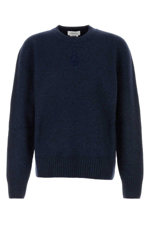 ALEXANDER MCQUEEN Melange Wool Blend Sweater for Men