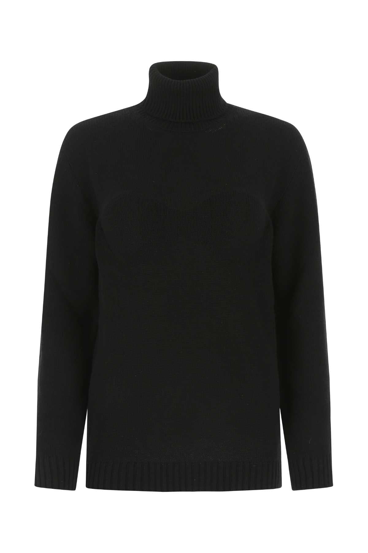 PRADA Luxury Black Cashmere Sweater