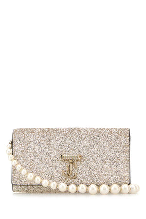 JIMMY CHOO Embellished Fabric Avenue Mini Wallet – 19.5 cm x 12.5 cm