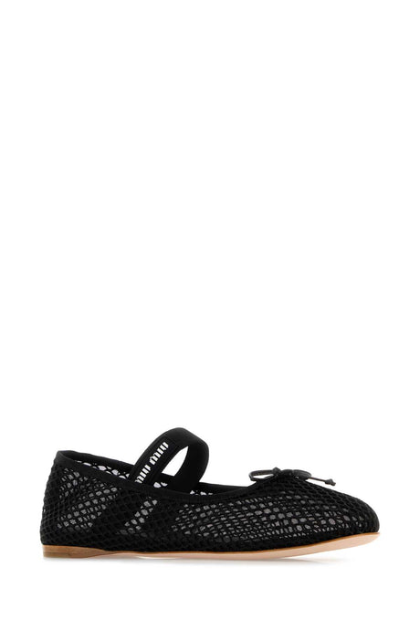 MIU MIU Sophisticated Mini Mesh Ballerinas for Women