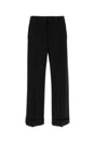 VALENTINO GARAVANI Sophisticated Black Wool Pants for Men