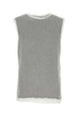 HED MAYNER Classic Grey Cotton Vest for Men