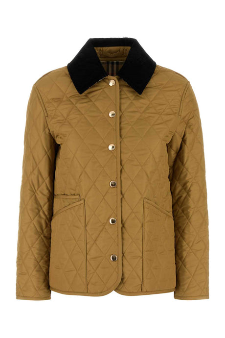 BURBERRY Chic Beige Polyester Women's Jacket