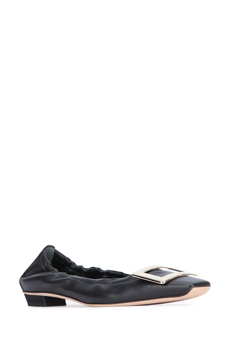 ROGER VIVIER Elegant Ballerina Flats with Elastic Detail