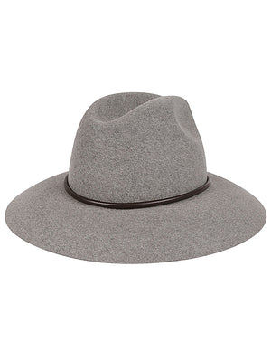 BRUNELLO CUCINELLI WOOL FEDORA HAT