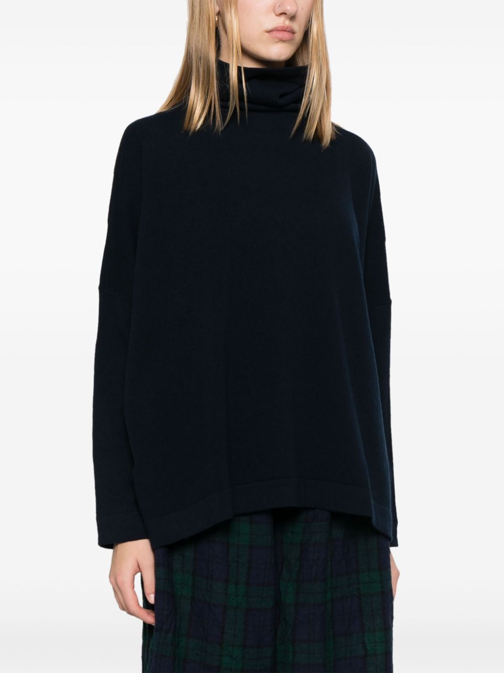 DANIELA GREGIS WOOL TURTLE-NECK SWEATER