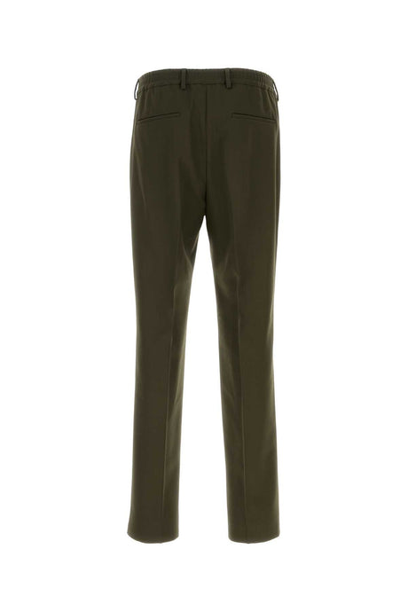 FENDI Chic Army Green Pants for Men