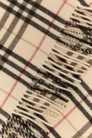 BURBERRY Medium Cashmere Check Scarf