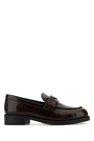 PRADA Elegant Leather Loafers for Women