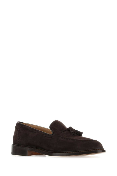 TRICKER'S Classic Suede Elton Loafers for Men