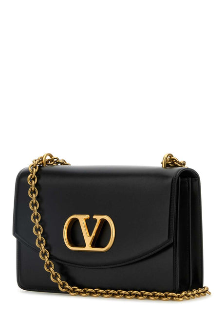 VALENTINO GARAVANI Mini Leather Vain Shoulder Handbag - 24cm x 16cm x 8cm