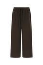 VALENTINO GARAVANI Chocolate Crepe Culotte Pants