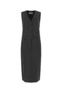 PRADA Elegant Wool Dress with Feminine Silhouette