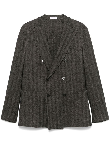 BOGLIOLI WOOL DOUBLE-BREASTED JACKET