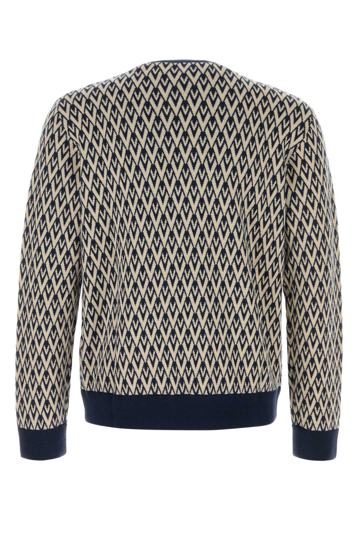 VALENTINO GARAVANI Embroidered Wool Sweater for Men - 25S