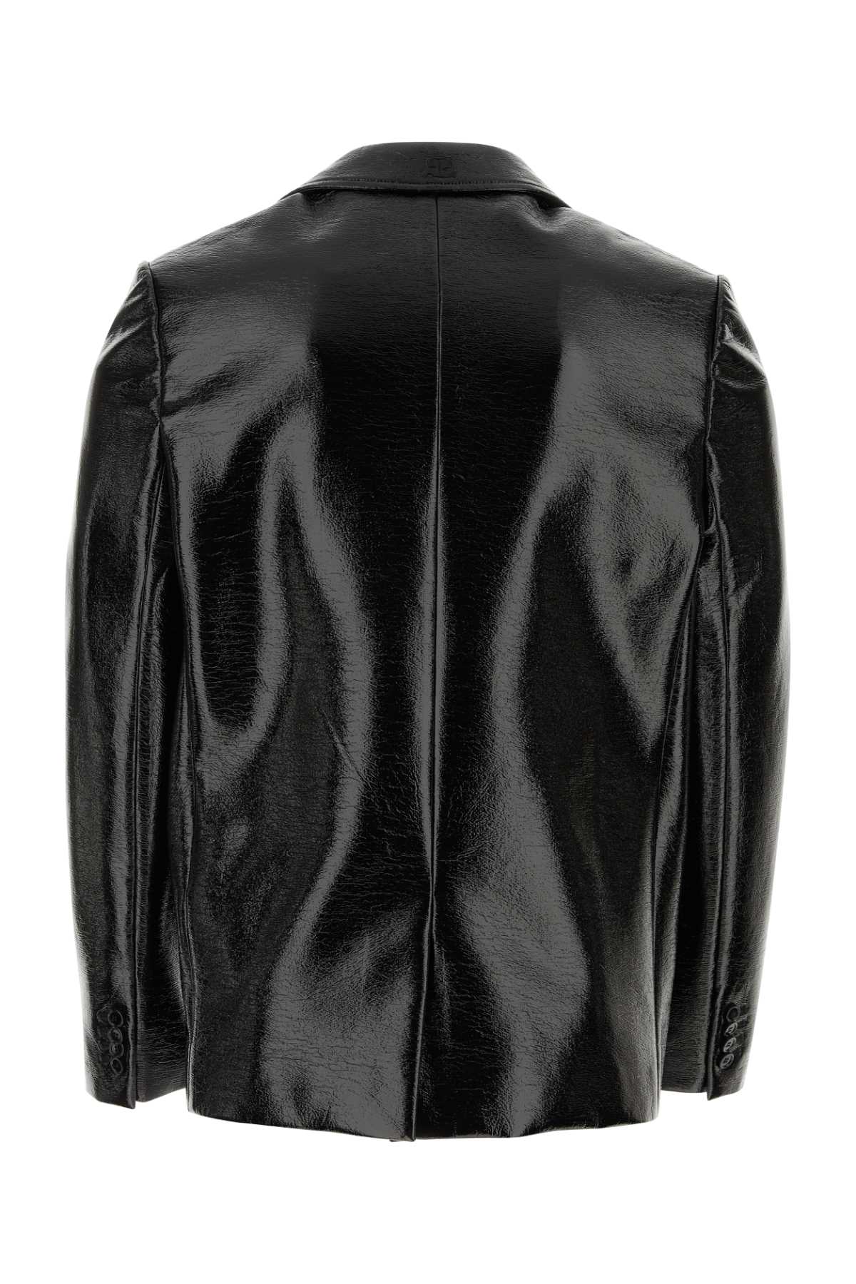 COURREGES Sleek Vinyl Blazer