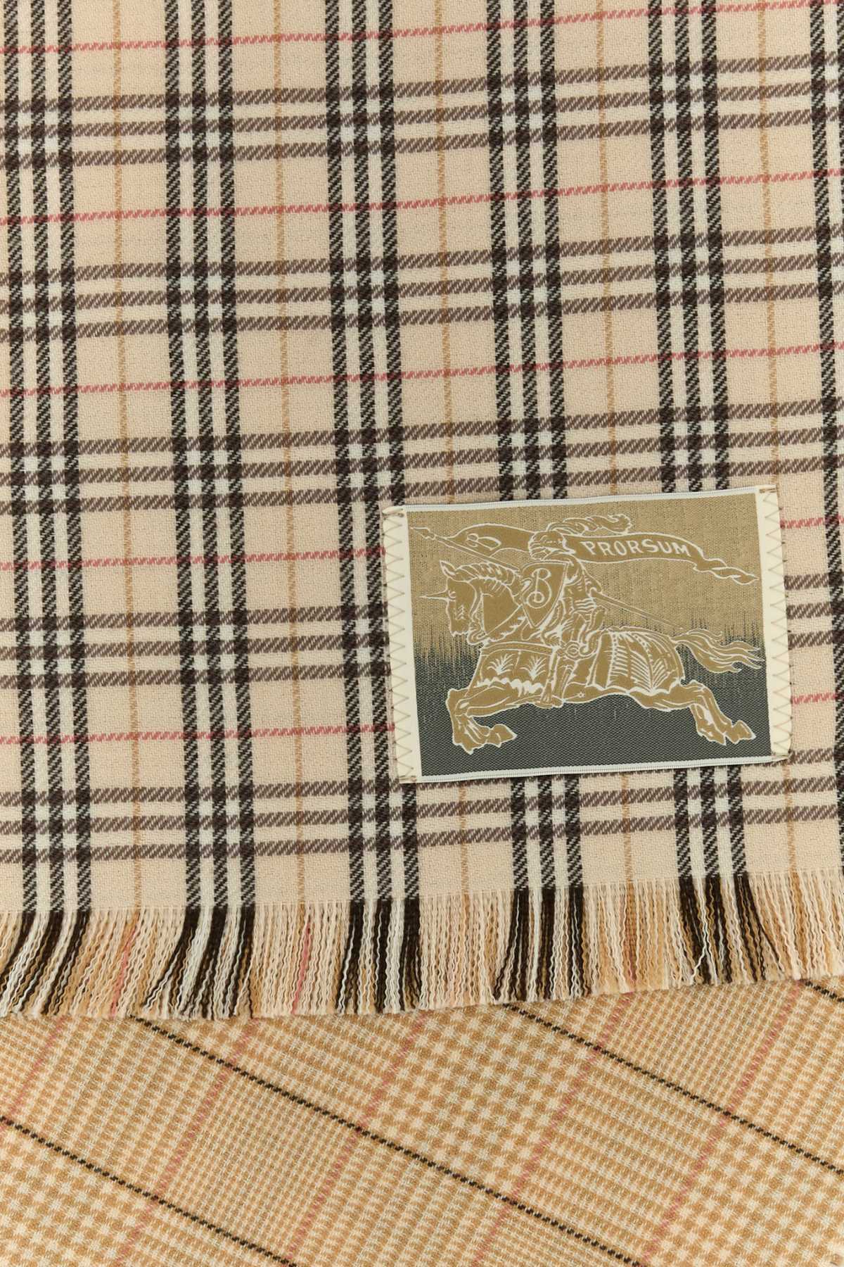 BURBERRY Mini Reversible Check Scarf